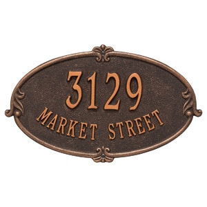 Monte Carlo Plaque Oil Rubbed Bronze