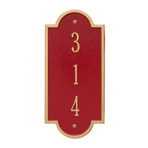 Whitehall Petite Richmond Vertical Red Gold