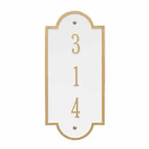Whitehall Petite Richmond Vertical White Gold