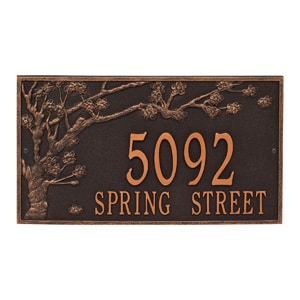 Spring Blossom Plaque Oil Rubbed Bronze