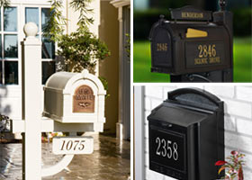 Luxury mailboxes