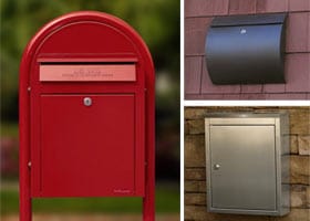 Modern mailboxes