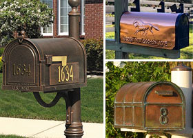 Rustic mailboxes