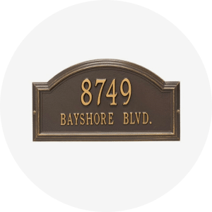 Address Plaques and House Numbers