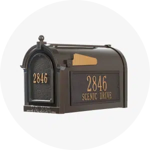 Decorative Mailboxes without Post
