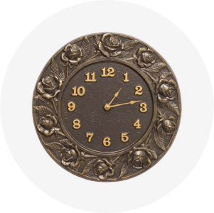 Outdoor Wall Clocks and Thermometers