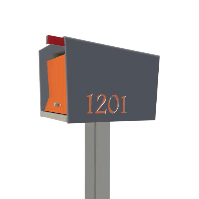 The Original UptownBox in Designer Gray – Modern Mailbox The Original UptownBox in Designer Gray – Modern Mailbox