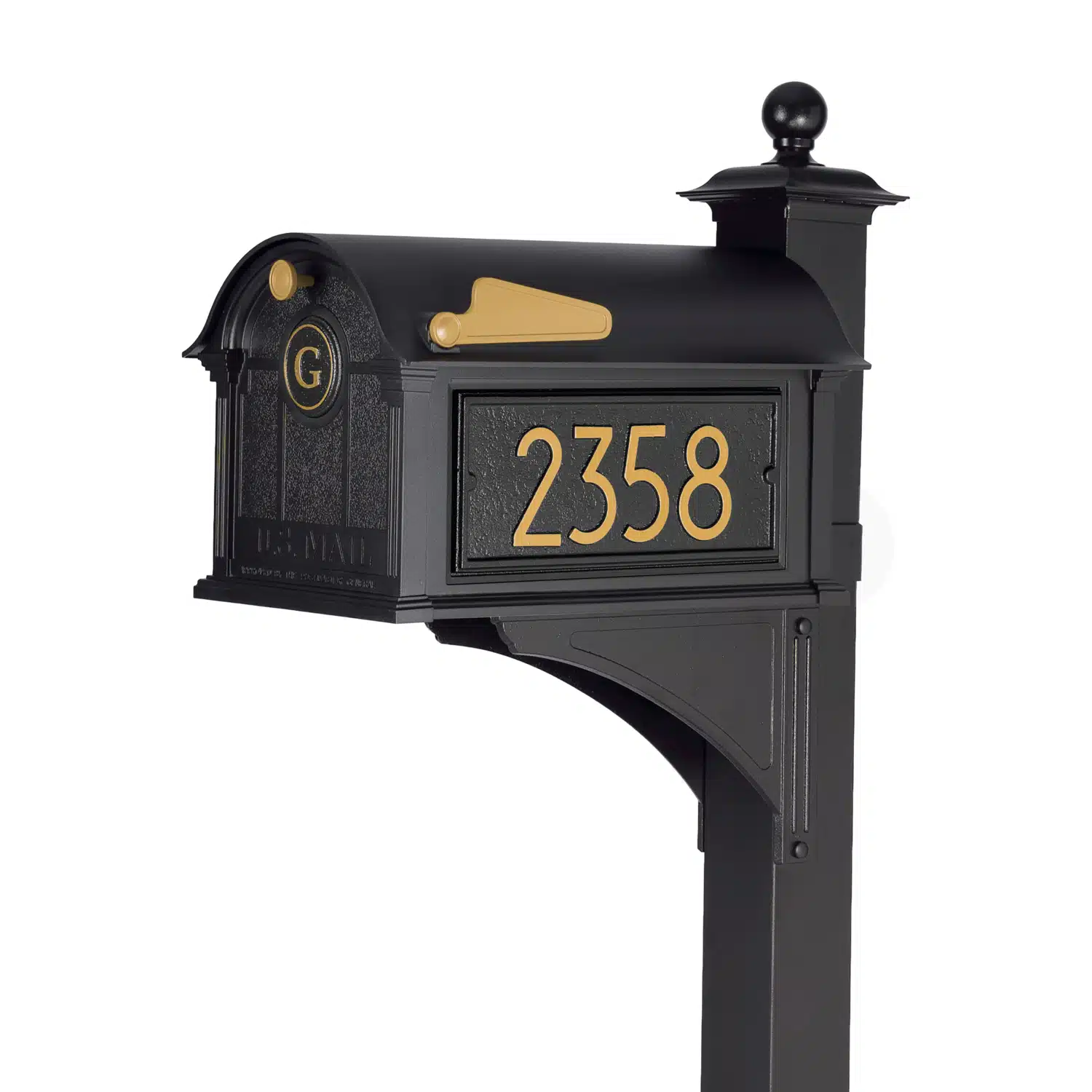 Whitehall Modern Balmoral Monogram Mailbox Package Product Image