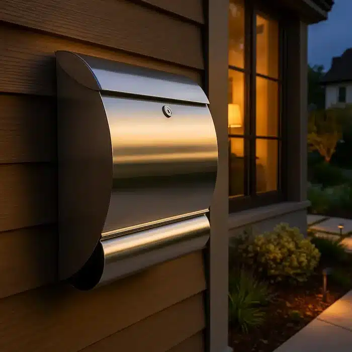 European Home Jensen Mailbox with Newspaper Holder