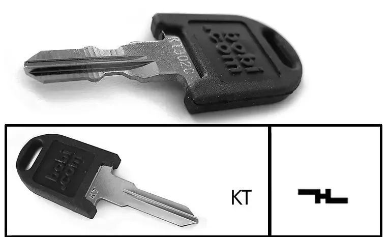 Bobi Blanco KT key Blank for BOBI Mailbox lock (Qty.1) Product Image