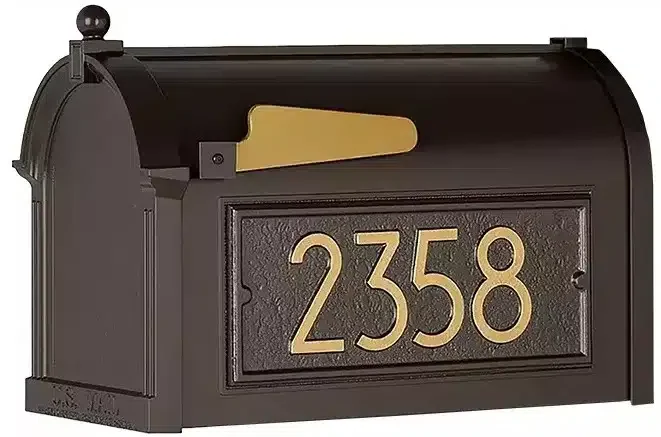 Whitehall Modern Streetside Mailbox (Optional Accessories) Product Image