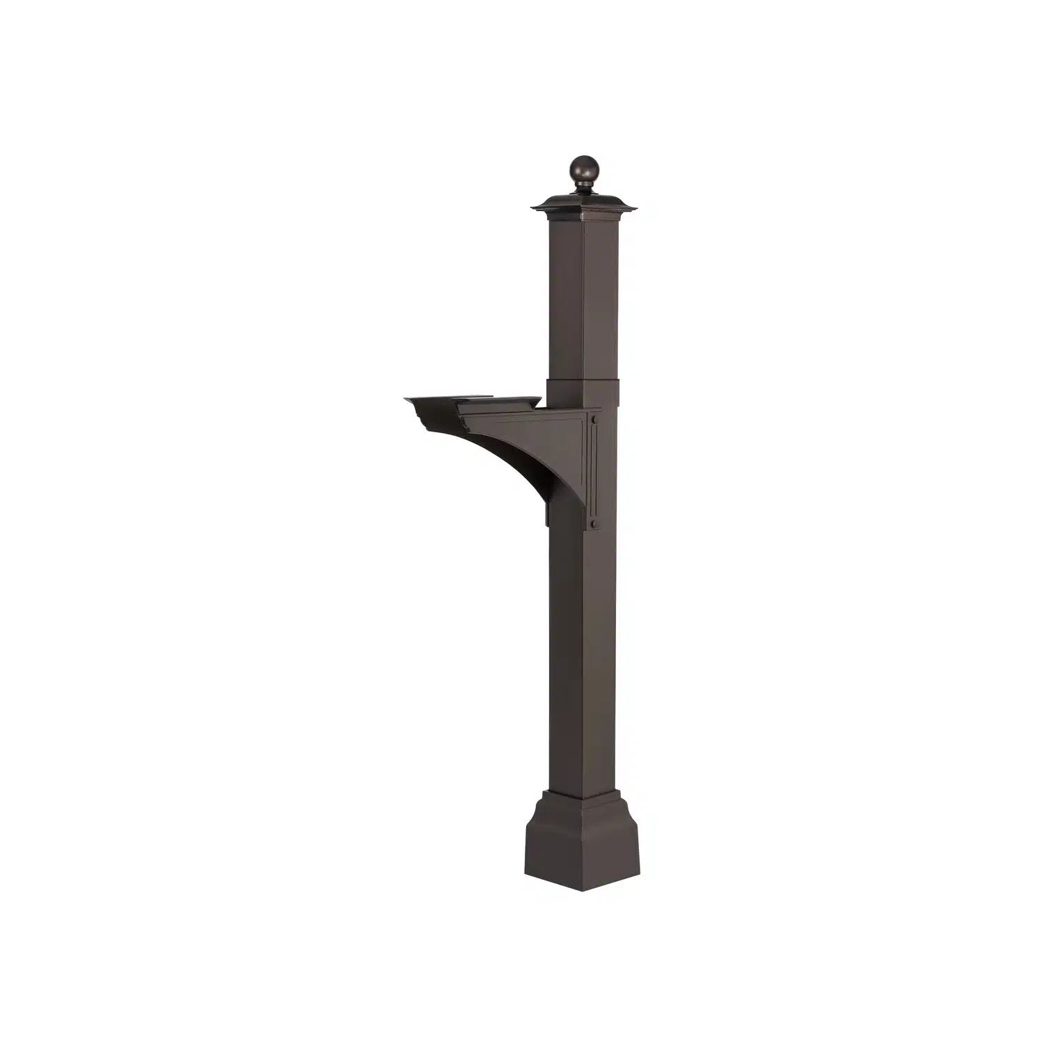Whitehall Balmoral Post and Bracket with Finial (Choose Color) Product Image