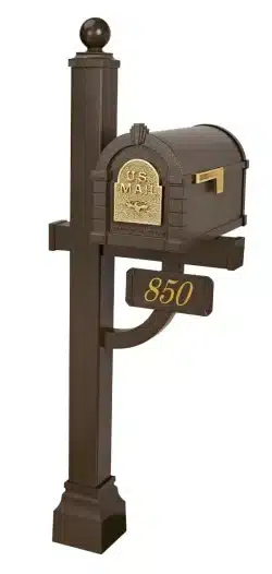 Original Keystone Mailbox and Deluxe Post Package for Cutler Cay HOA Featured Image