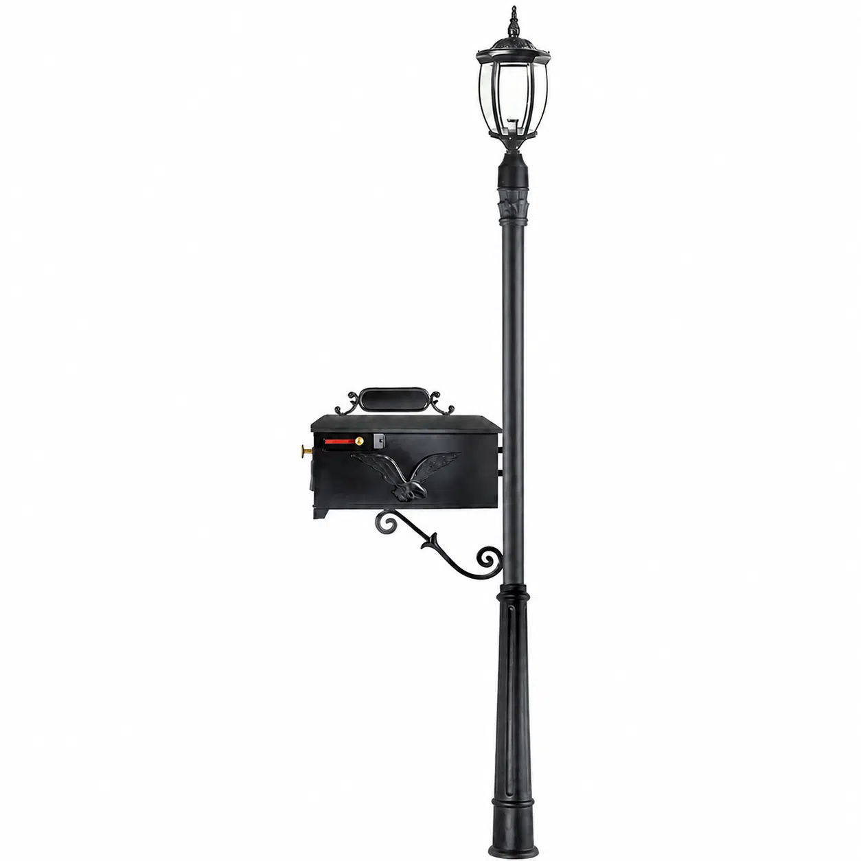 Imperial Decorative Mailbox and Lamp Post Combo # 1 Product Image
