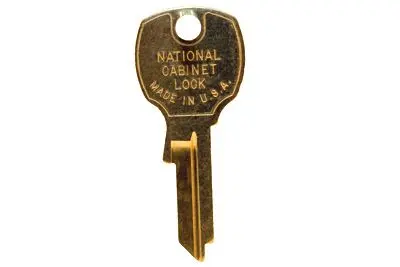 Key Blank Compx/National for K91910 Lock w/ Codes 1000Ps-1999Ps Or 3000Ps-3999Ps Product Image