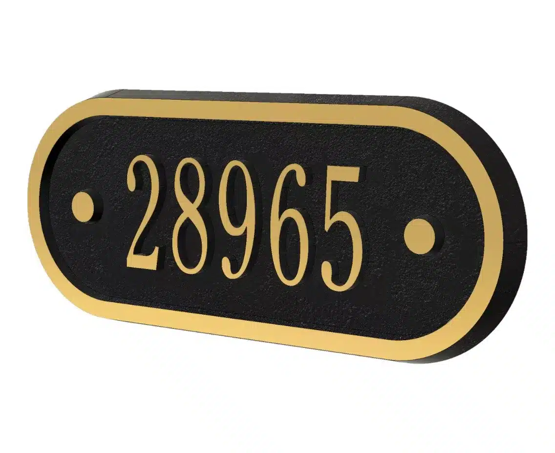 Whitehall MailVault Mailbox Magnetic Door Plaque, 1-line Product Image