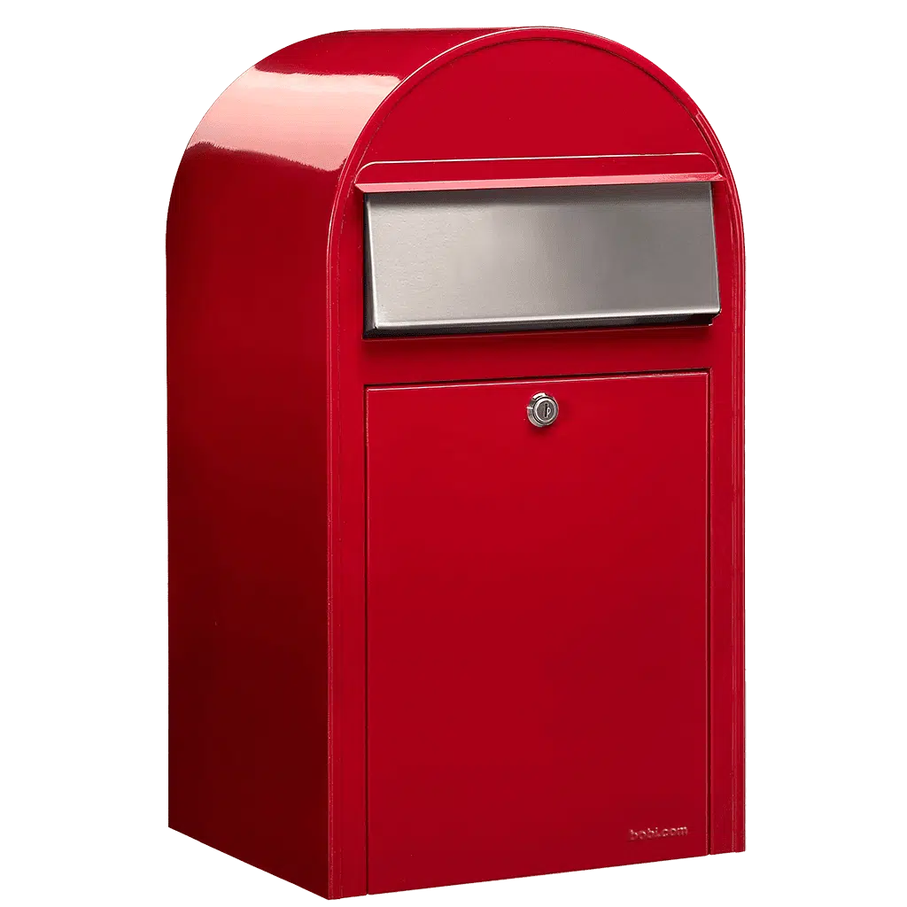 USPS Bobi Grande Front Access Red Mailbox Product Image